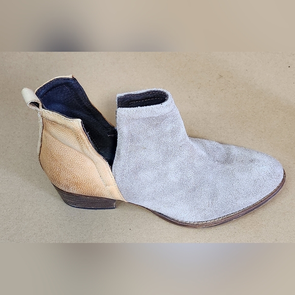 Diba True booties Suede And Leather Sz 8 - Picture 1 of 8